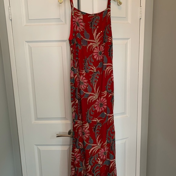 Red Sequin Gown - Picture 2 of 2